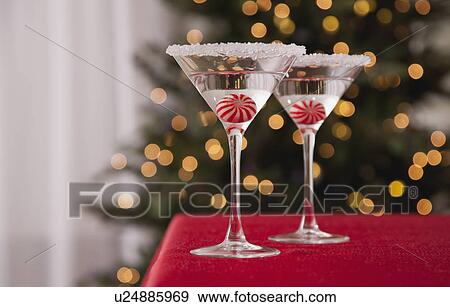 USA, Illinois, Metamora, Close up of drinks on Christmas table View Large Photo Image Stock Photo - USA, Illinois, Metamora, Close up of drinks on Christmas table. Fotosearch