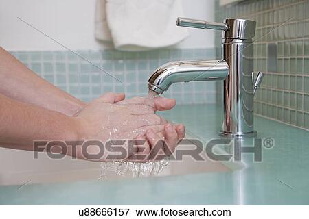 USA, Illinois, Metamora, close up of washing hands View Large Photo Image Stock Photo - USA, Illinois, Metamora, close up of washing hands. Fotosearch
