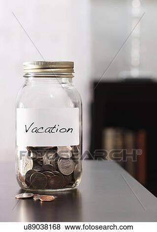 USA, Illinois, Metamora, Jars with savings View Large Photo Image Stock Photo - USA, Illinois, Metamora, Jars with savings. Fotosearch