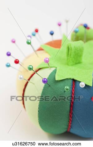 USA, Illinois, Metamora, sewing pins in cushion View Large Photo Image Stock Image - USA, Illinois, Metamora, sewing pins in cushion. Fotosearch