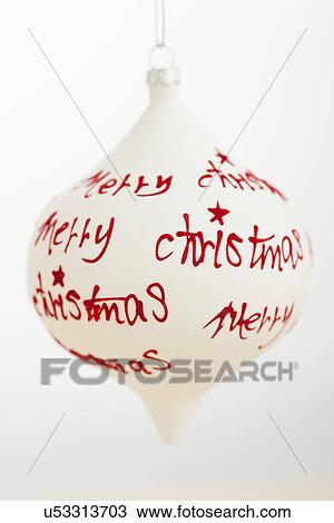 USA, Illinois, Metamora, Studio shot of single Christmas ornament View Large Photo Image Stock Image - USA, Illinois, Metamora, Studio shot of single Christmas ornament. Fotosearch