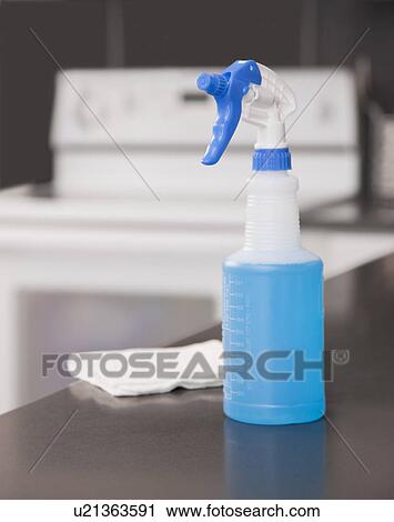 USA, Illinois, Metamora, windshield wiper fluid and rag on kitchen counter View Large Photo Image Stock Image - USA, Illinois, Metamora, windshield wiper fluid and rag on kitchen counter. Fotosearch