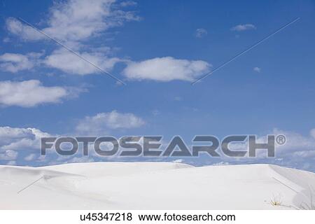 USA, New Mexico, Whitesands, Desert landscape View Large Photo Image Stock Photo - USA, New Mexico, Whitesands, Desert landscape. Fotosearch