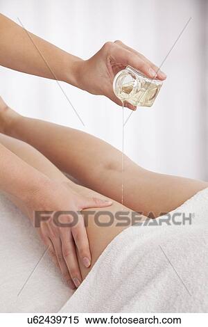 Woman receiving massage View Large Photo Image Stock Photography - Woman receiving massage. Fotosearch