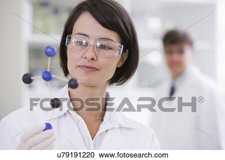 Young female scientist View Large Photo Image Stock Image - Young female scientist. Fotosearch