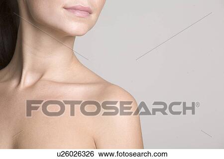 Young woman's shoulder View Large Photo Image Stock Photograph - Young woman's shoulder. Fotosearch