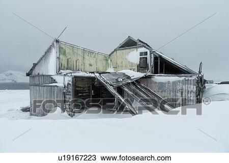 Stock Image - Antarctica in spring, South Shetland Islands. Fotosearch