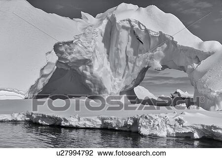 Stock Image - Antarctica in spring, South Shetland Islands. Fotosearch