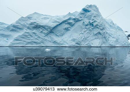 Stock Image - Antarctica in spring, South Shetland Islands. Fotosearch