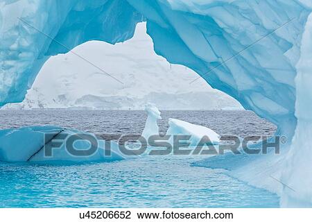 Stock Image - Antarctica in spring, South Shetland Islands. Fotosearch