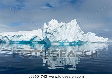 Stock Image - Antarctica in spring, South Shetland Islands. Fotosearch