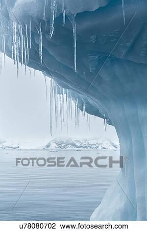 Stock Image - Antarctica in spring, South Shetland Islands. Fotosearch