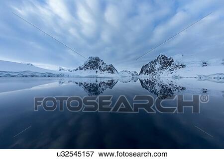 Stock Photo - Antarctica in spring, South Shetland Islands. Fotosearch