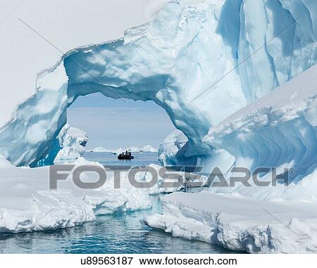 Stock Photo - Antarctica in spring, South Shetland Islands. Fotosearch