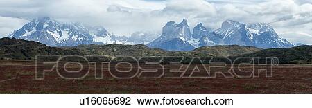 Stock Image - Landscapes of Patagonia (Chile). Fotosearch