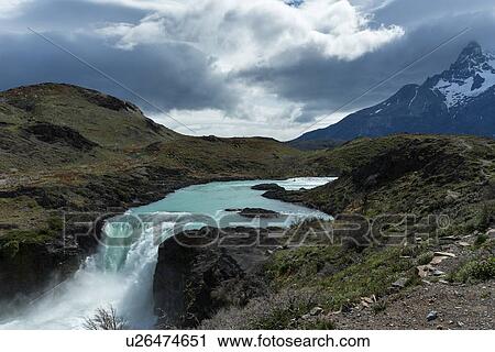 Stock Image - Landscapes of Patagonia (Chile). Fotosearch