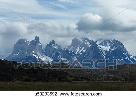Landscapes of Patagonia (Chile) View Large Photo Image Stock Image - Landscapes of Patagonia (Chile). Fotosearch
