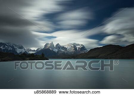 Landscapes of Patagonia (Chile) View Large Photo Image Stock Photo - Landscapes of Patagonia (Chile). Fotosearch