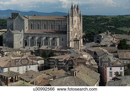 Orvieto View Large Photo Image Stock Photograph - Orvieto. Fotosearch