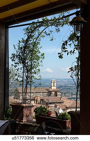 Stock Photograph - Umbria framed. Fotosearch