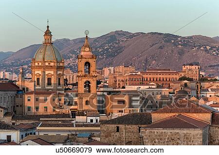 Stock Photo - Views of Sicily . Fotosearch