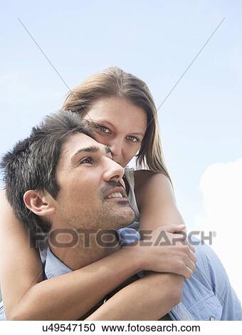 Close up of young couple View Large Photo Image Stock Image - Close up of young couple. Fotosearch