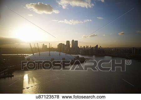 Stock Photo - Millennium Dome, London, United Kingdom. Fotosearch