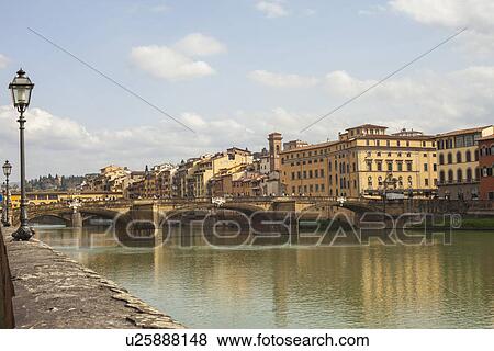 View of the River Arno, Florence, Italy View Large Photo Image Stock Photo - View of the River Arno, Florence, Italy. Fotosearch