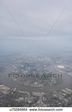 Aerial view of cityscape, London, UK View Large Photo Image Picture - Aerial view of cityscape, London, UK. Fotosearch