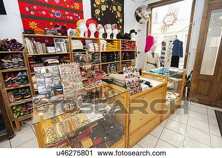 Interior of gift store View Large Photo Image Stock Image - Interior of gift store. Fotosearch