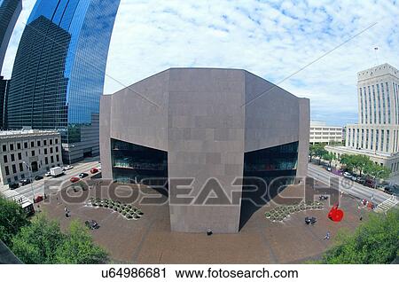 aerial afternoon view of the Houston public library in downtown Houston Texas View Large Photo Image Stock Image - aerial afternoon view of the Houston public library in downtown Houston Texas. Fotosearch