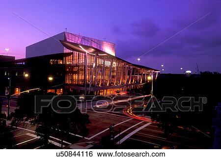 Stock Photograph - Hobby Center For Performing Arts. Fotosearch