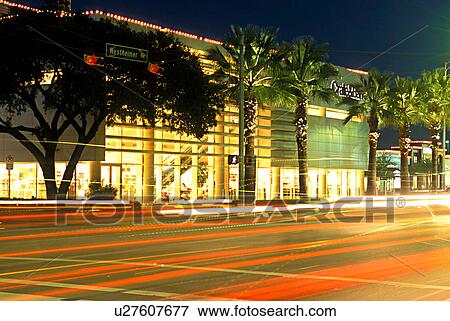 Stock Photo - Stock photo of a storefront along Westheimer Road in Houston, Texas.. Fotosearch