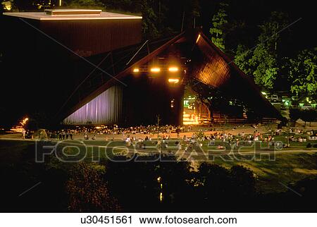 Stock Photo Of Hermann Park S Miller Outdoor Theater In