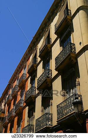Apartment building View Large Photo Image Stock Photo - Apartment building. Fotosearch