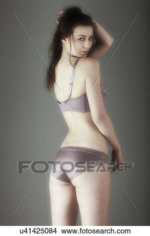 Back side of model View Large Photo Image Picture - Back side of model . Fotosearch