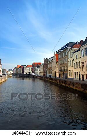 Buildings along a river View Large Photo Image Stock Image - Buildings along a river . Fotosearch
