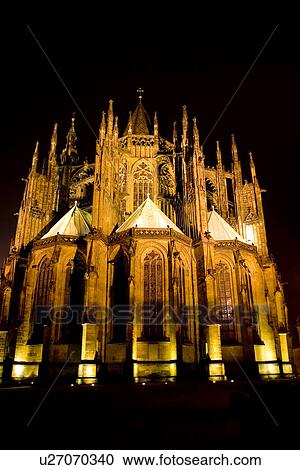 Stock Image - Church in Prague . Fotosearch