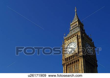 Clock tower View Large Photo Image Stock Photo - Clock tower. Fotosearch