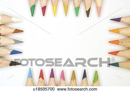 Colored pencils View Large Photo Image Stock Image - Colored pencils . Fotosearch
