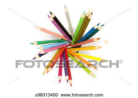 Colored pencils View Large Photo Image Stock Image - Colored pencils . Fotosearch