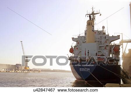 Commercial dock View Large Photo Image Stock Photo - Commercial dock. Fotosearch