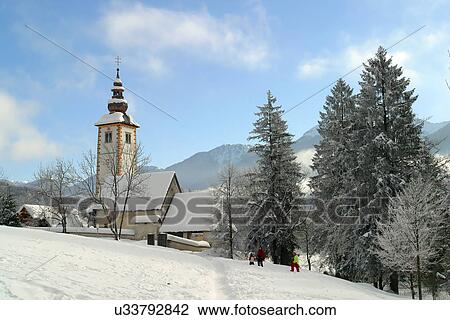 Hillside church View Large Photo Image Stock Image - Hillside church. Fotosearch
