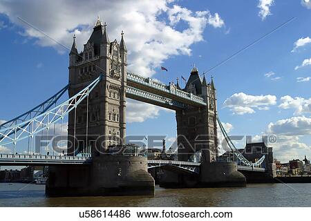 Stock Photograph - Huge bridge . Fotosearch