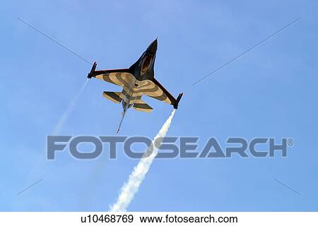 Stock Photo - Low angle view of a jet. Fotosearch