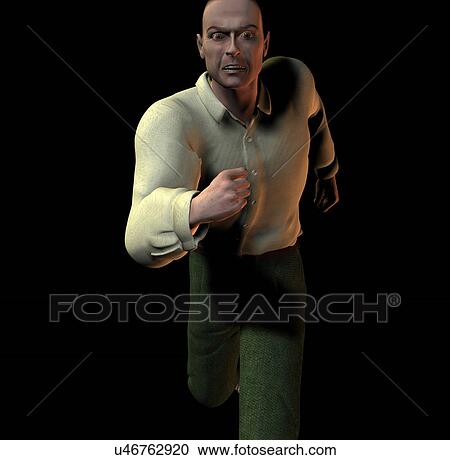 Man running View Large Photo Image Stock Image - Man running . Fotosearch