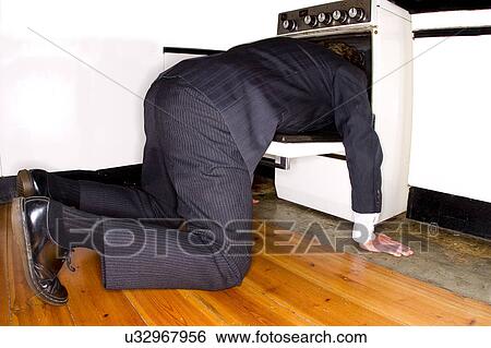 Stock Photograph - Man trying to kill himself . Fotosearch