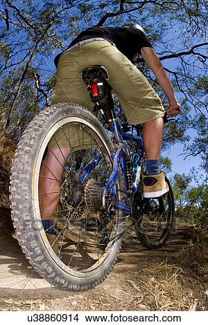 Mountain biking View Large Photo Image Picture - Mountain biking . Fotosearch