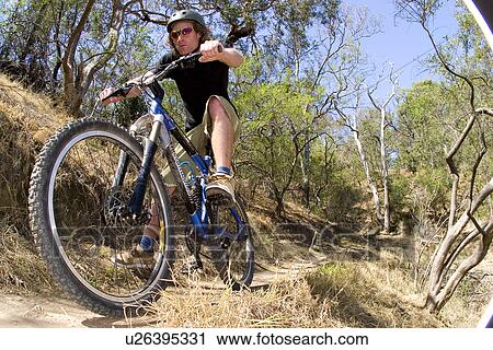 Mountain biking View Large Photo Image Stock Image - Mountain biking . Fotosearch