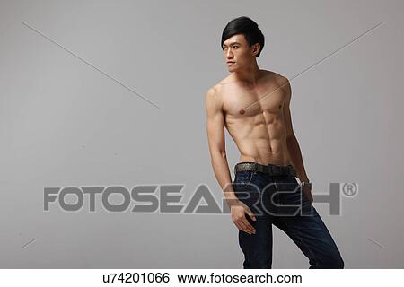 Muscular man View Large Photo Image Stock Photograph - Muscular man. Fotosearch